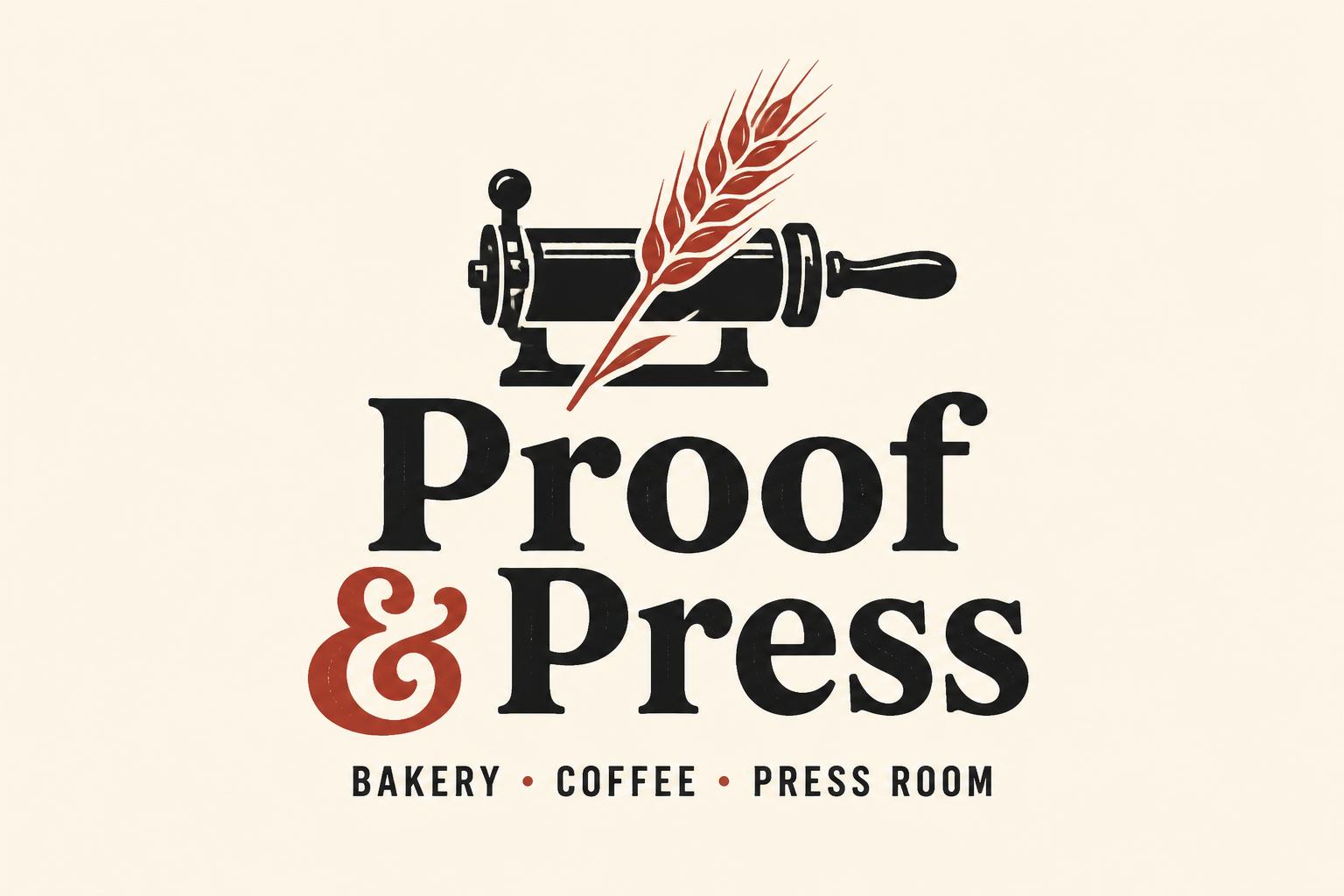 Proof & Press — Bakery, Coffee, Press Room