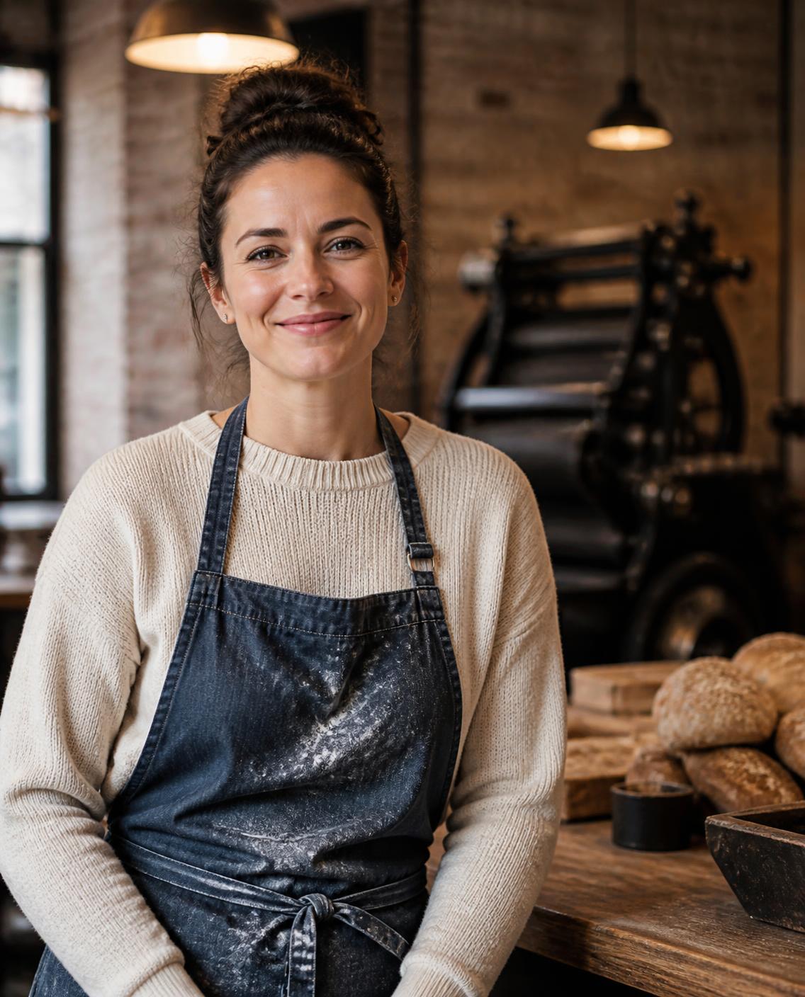 Nora Whitaker, baker and co-owner of Proof & Press